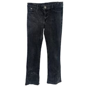 Banana Republic Charcoal Black Boot Cut Jeans Mid Rise Casual Western Stretch 29